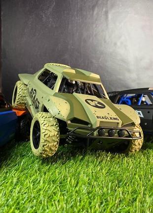 Джип на радіоуправлінні 25 км/год sonic-x хакі. машинка на пульту, на акумуляторі