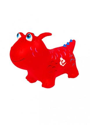 Дитячий стрибун динозавр bt-rj-0069 гумовий (red) від lamatoys