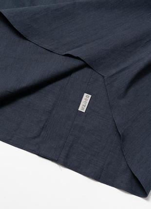 Brioni dark blue shirt&nbsp;&nbsp;мужская рубашка7 фото