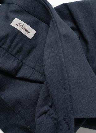 Brioni dark blue shirt&nbsp;&nbsp;мужская рубашка6 фото