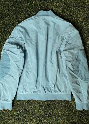 Куртка palace x c.p. company bomber jacket blue (new) | original2 фото