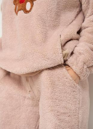 Женская теплая пижама  из  софта  тедди nicoletta  941175 фото