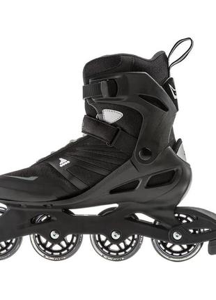 Ролики rollerblade zetrablade 2024 black-silver (255 (єу 40))6 фото