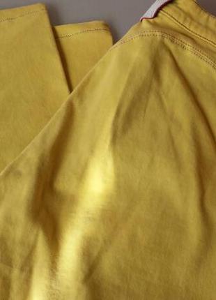 Интересные качественные брючки яркого желтого цвета италия 28 р.2 фото