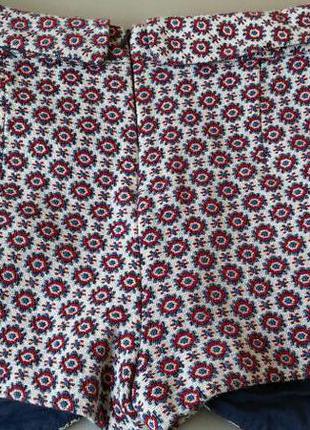 Классная юбочка-шорты из фактурной ткани zara xs2 фото