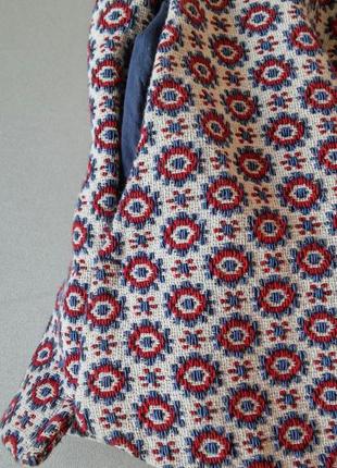 Классная юбочка-шорты из фактурной ткани zara xs4 фото
