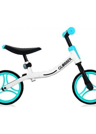 Біговел globber go bike, білий-синій (7571321)4 фото