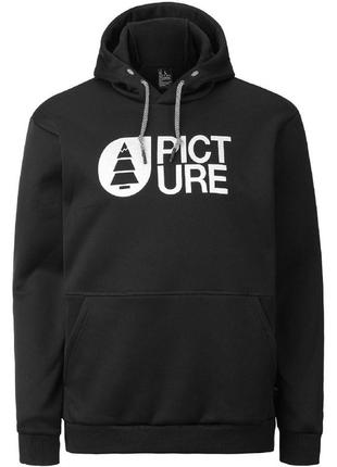 Picture organic жіноча толстовка park tech hoody black (m)1 фото