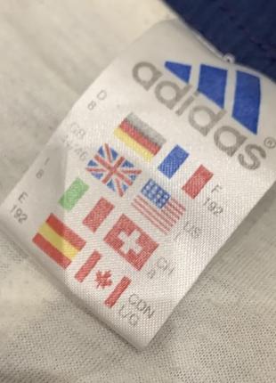 Винтажные спортивные штаны adidas синие мужские3 фото