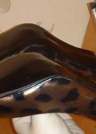 Леопардови туфли f&amp;f р39 нови бирки3 фото