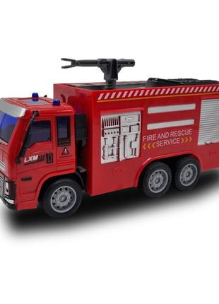 Ігрова пожежна машинка 301-7 у слюді від lamatoys