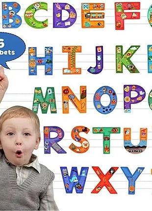 Пазлы «цыфры и буквы" 5