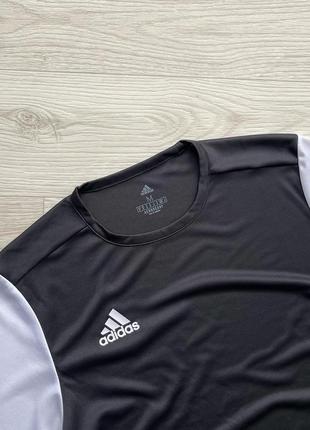 Спортивная футболка adidas estro 19 jersey aeroready t-shirt black/white4 фото