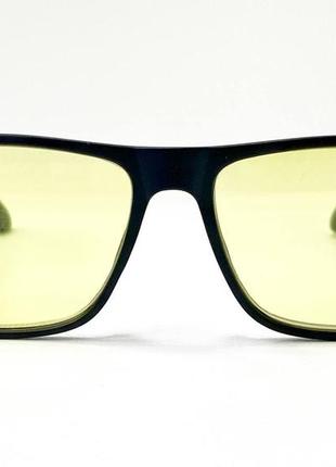 Очки антифара с коррекцией зрения с желтой линзой4 фото
