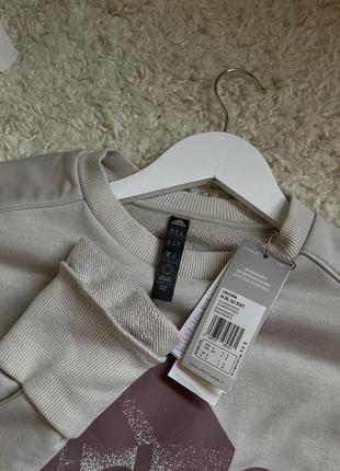 Світшот essentials brand love french terry sweatshirt (gender neutral) унісекс6 фото