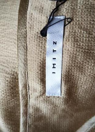 Шелковая блуза на пуговицах натуральный шелк imitz5 фото