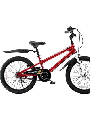 Велосипед royalbaby freestyle 20", official ua, червоний (rb20b-6-red)