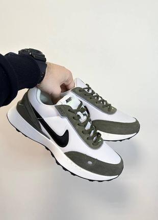 Чоловічі кросівки nike waffle khaki