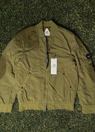 Куртка palace x c.p. company bomber jacket olive (new) | original