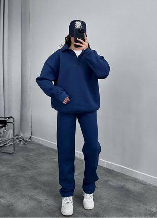 Теплые и уютные спортивные костюмы кроя oversize3 фото