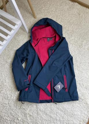 Женская лыжная куртка mckinley da-jacke jasper w - majolica blue/love