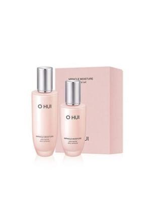 Ohui miracle moisture pink barrier skin softener 2 set3 фото