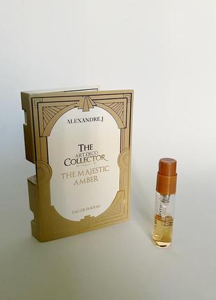 Alexandre.j  the majestic amber пробник