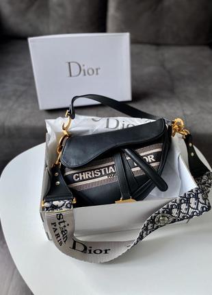 Сумка черная женская dior