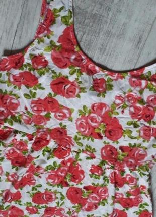 Літній сарафан сукню в квітковий принт h&m7 фото