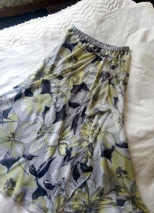 Шикарная юбка с запахом jacgues vert1 фото