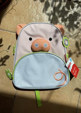 Skip hop рюкзак для девочки zoo collection