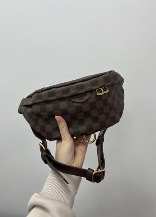 01147 сумка в стилі louis vuitton бананка2 фото