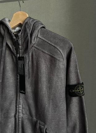 Stone island dust color zip hoodie