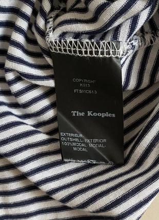 Футболка трикотажная свободного кроя оригинал the kooples размер s6 фото