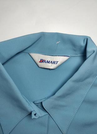Сорочка жіноча блакитного кольору від бренду damart xl3 фото