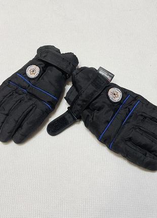 Теплые зимние перчатки внутри на флисе thinsulate1 фото