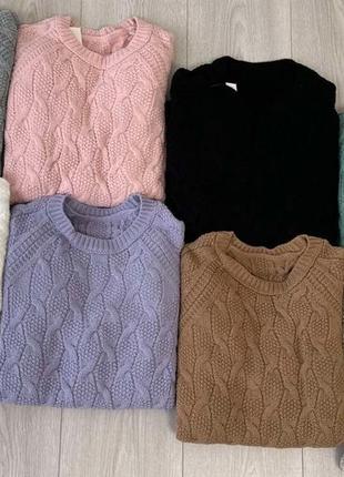 Джемпер вязаный свитер женский5 фото