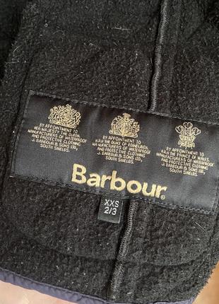 Демисезонна куртка на флісі barbour8 фото