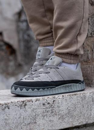 Adidas neighborhood grey кросівки адідас чоловічі сірі
