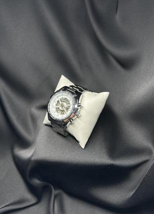 Чоловічий механічний годинник на браслеті форсін наручний годинник для хлопця forsining годинник на руку для чоловіка2 фото