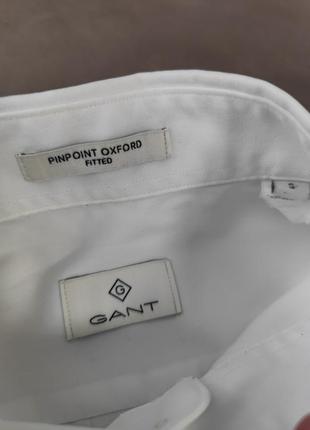 Сорочка gant men's pinpoint oxford slim fit shirt
оригінал6 фото