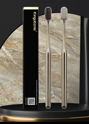 Зубная щетка в золотом цвете 🤤