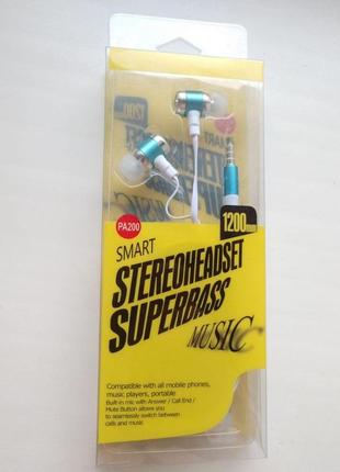 Распродажа! наушники smart с басами