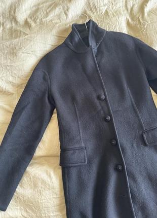 100% кашемировое пальто оригинал yves saint laurent с очень интересным кроем2 фото