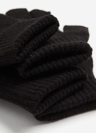 Детские черные перчатки нм