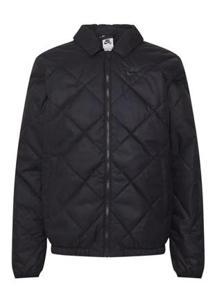 Куртка мужская nike sb skate jacket triple black winter coat оригинал3 фото