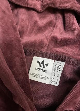 Класна спортивна кофта кроп топ худі adidas оригінал5 фото