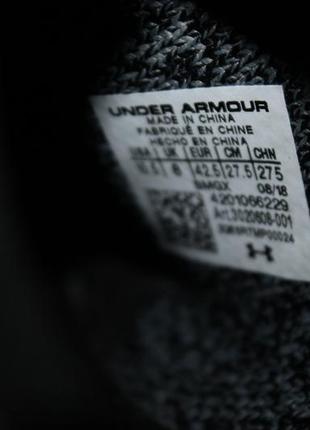 Under armour charged covert knit беговые кроссовки6 фото