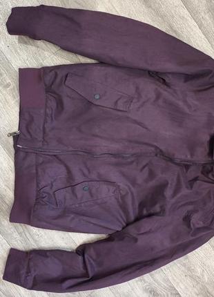 Куртка мужская бордоа,фиолетовая3 фото
