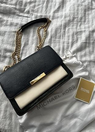 Michael kors jade leather shoulder bag